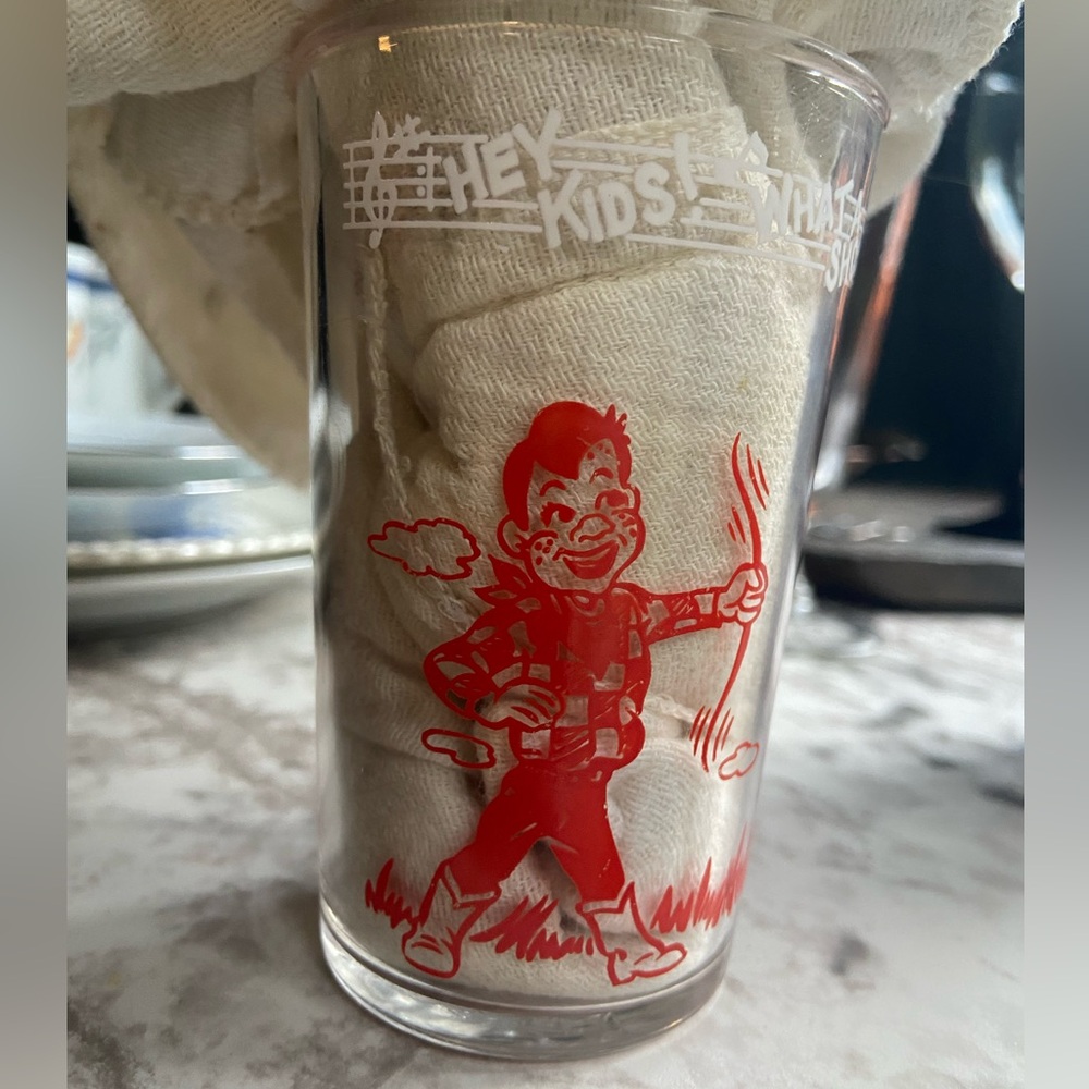 1950s Vintage “Hey Kids!” Welch’s Jam Jelly Jar Glass Memorabilia